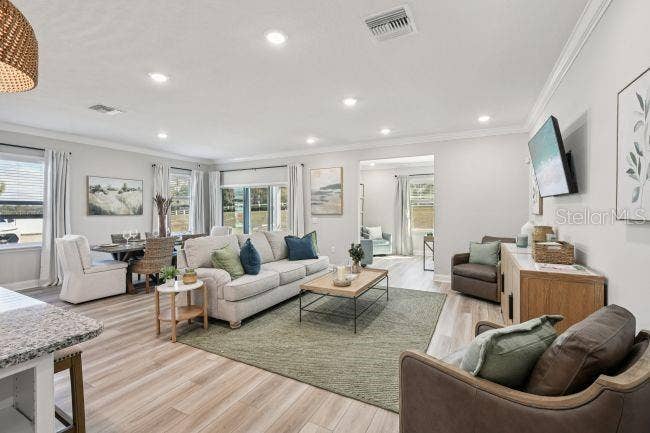 50 WOODBURY DRIVE, Palm Coast, FL 32164 Model home - actual features may vary.