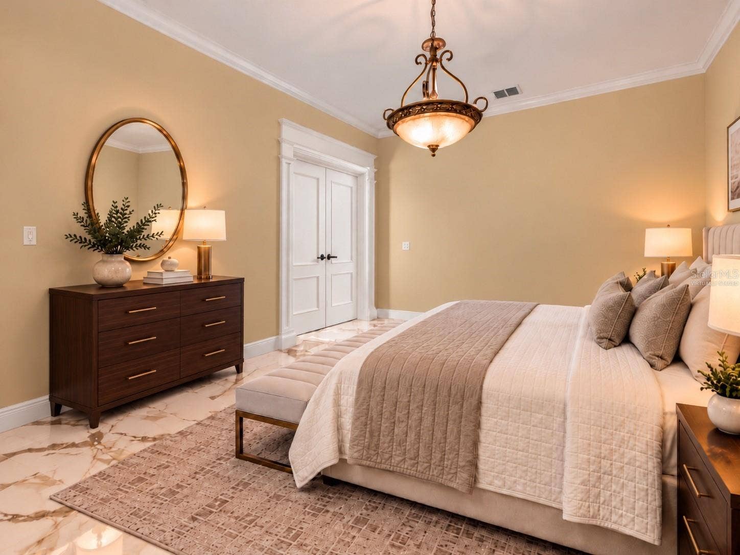 10750 PETRILLO WAY, Winter Garden, FL 34787 Virtually Staged flex space used as office/4th Bedroom