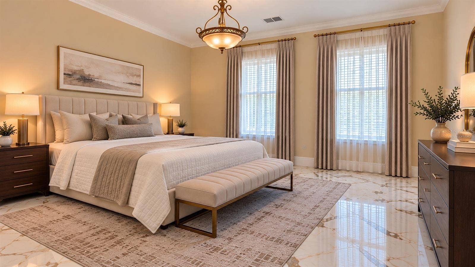 10750 PETRILLO WAY, Winter Garden, FL 34787 Virtually Staged flex space used as office/4th Bedroom
