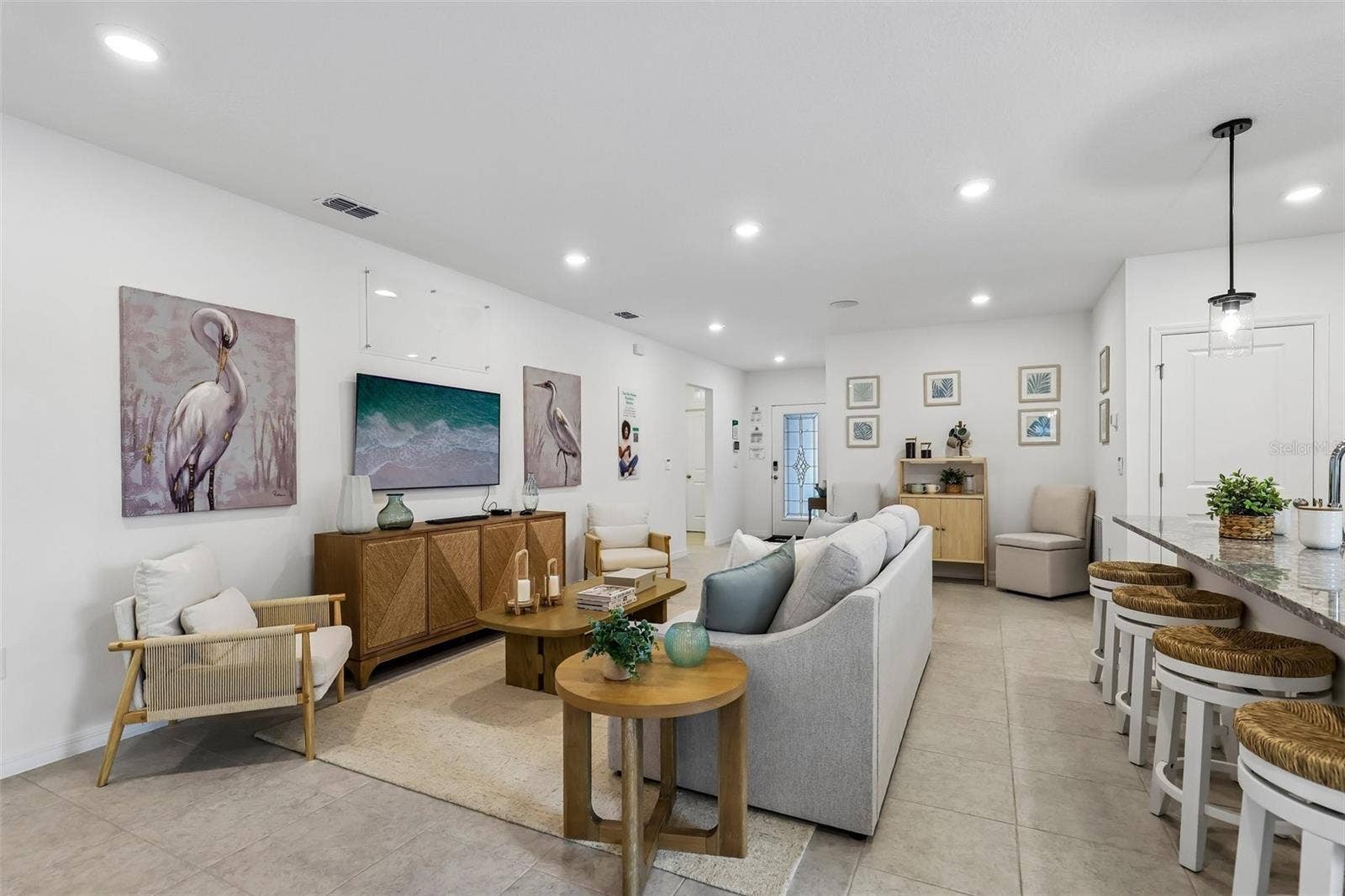 Model home - actual features may vary.