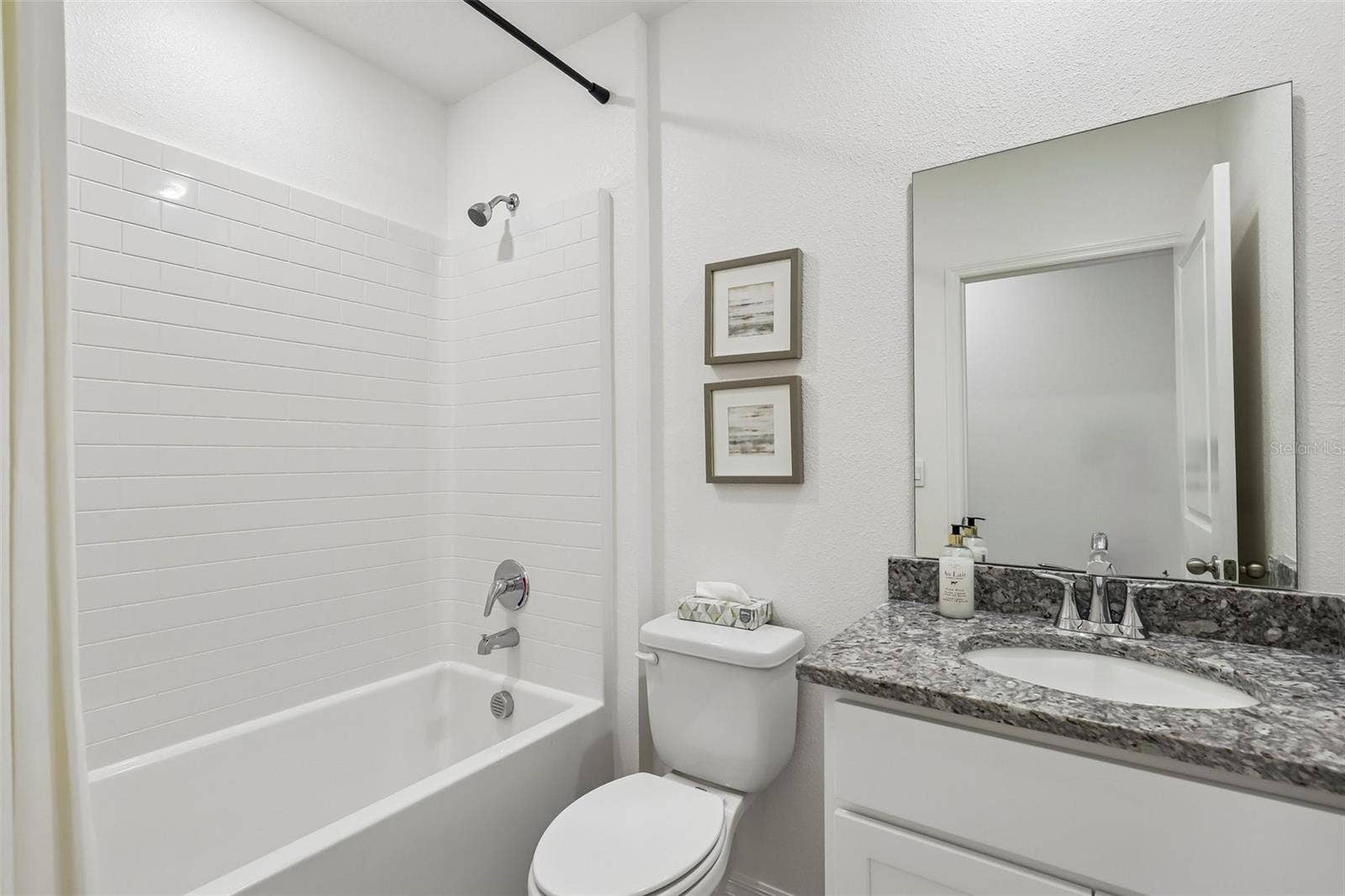 Model home - actual features may vary.