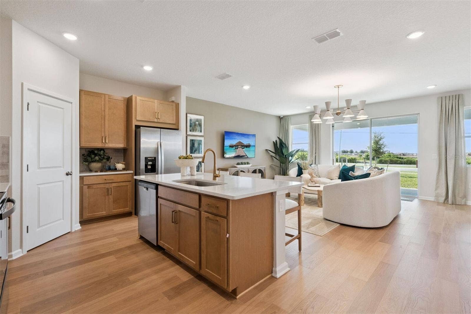 5090 SALADO DRIVE, St Cloud, FL 34771 Lakeside at Satilla Talbot Model Kitchen