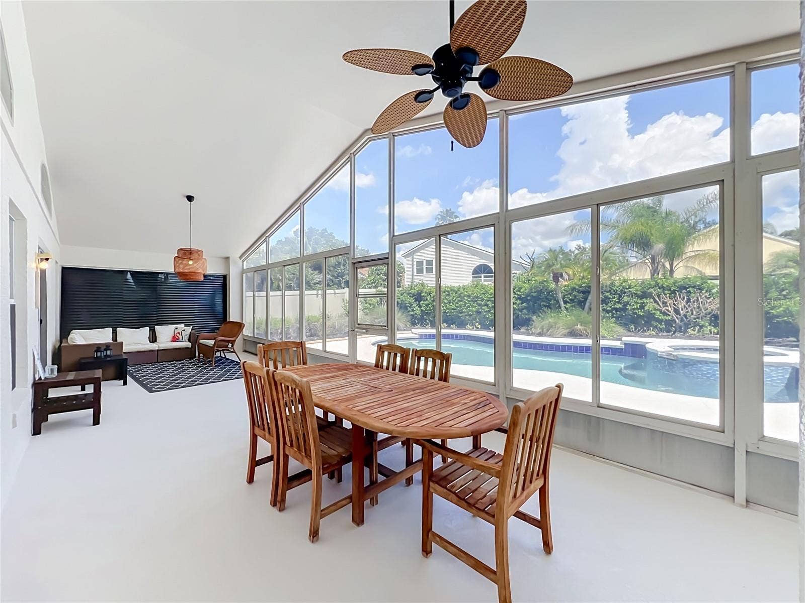 13343 HERON COVE DRIVE, Orlando, FL 32837 Enclosed Pool Patio