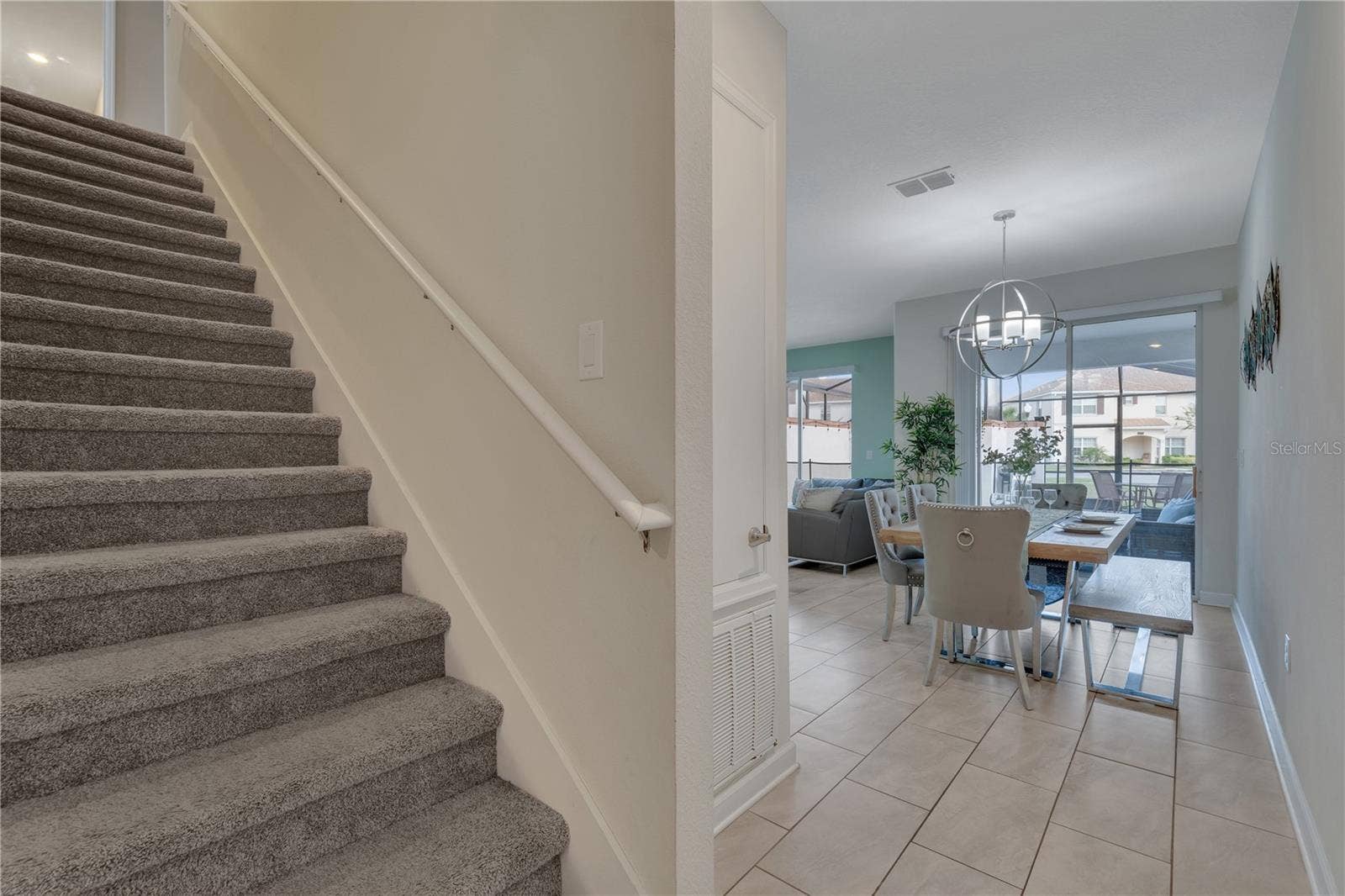 1557 SANDBAGGER DRIVE, Davenport, FL 33896 Stair leading to 2nd floor