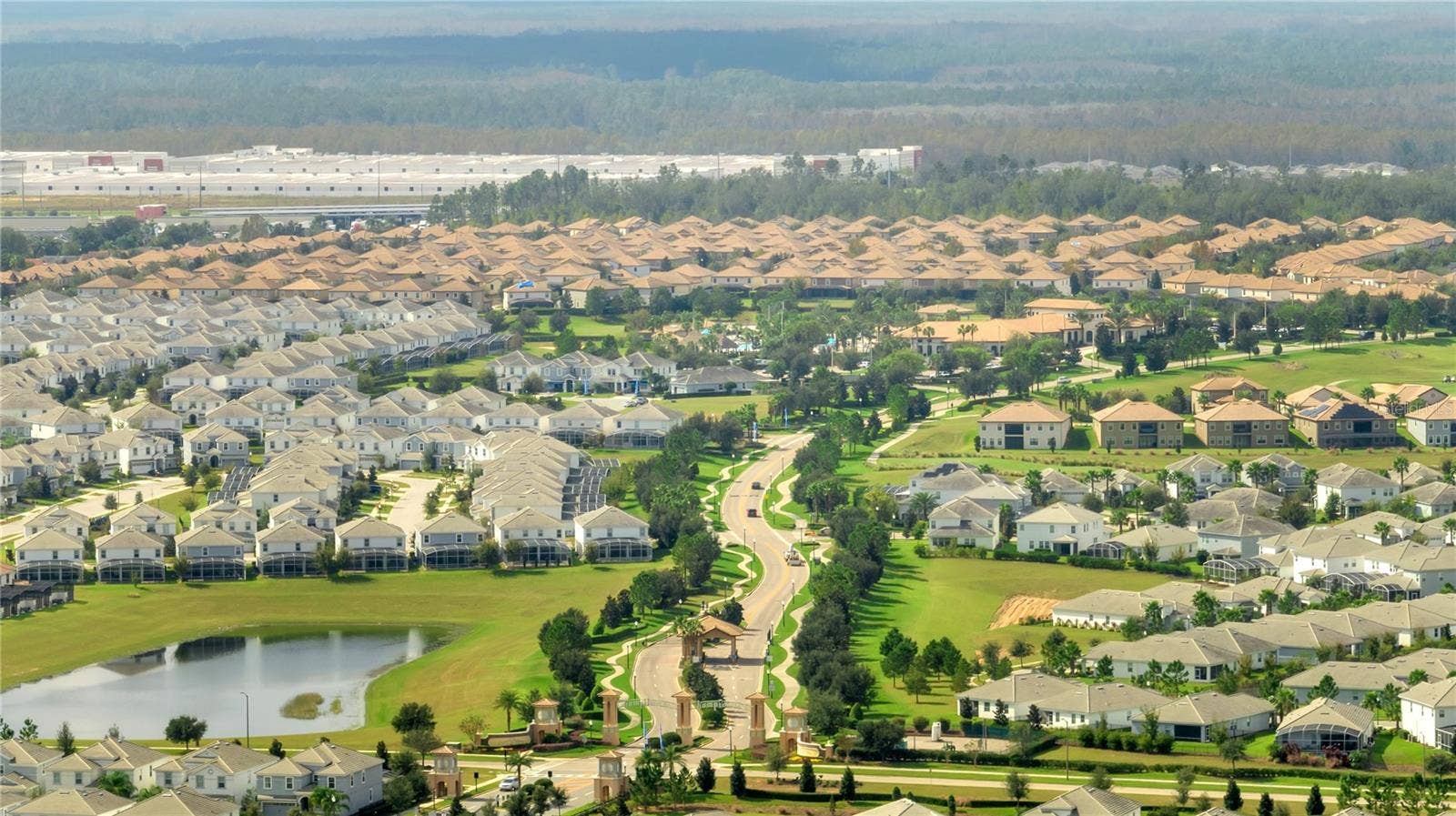 1557 SANDBAGGER DRIVE, Davenport, FL 33896 Community from above