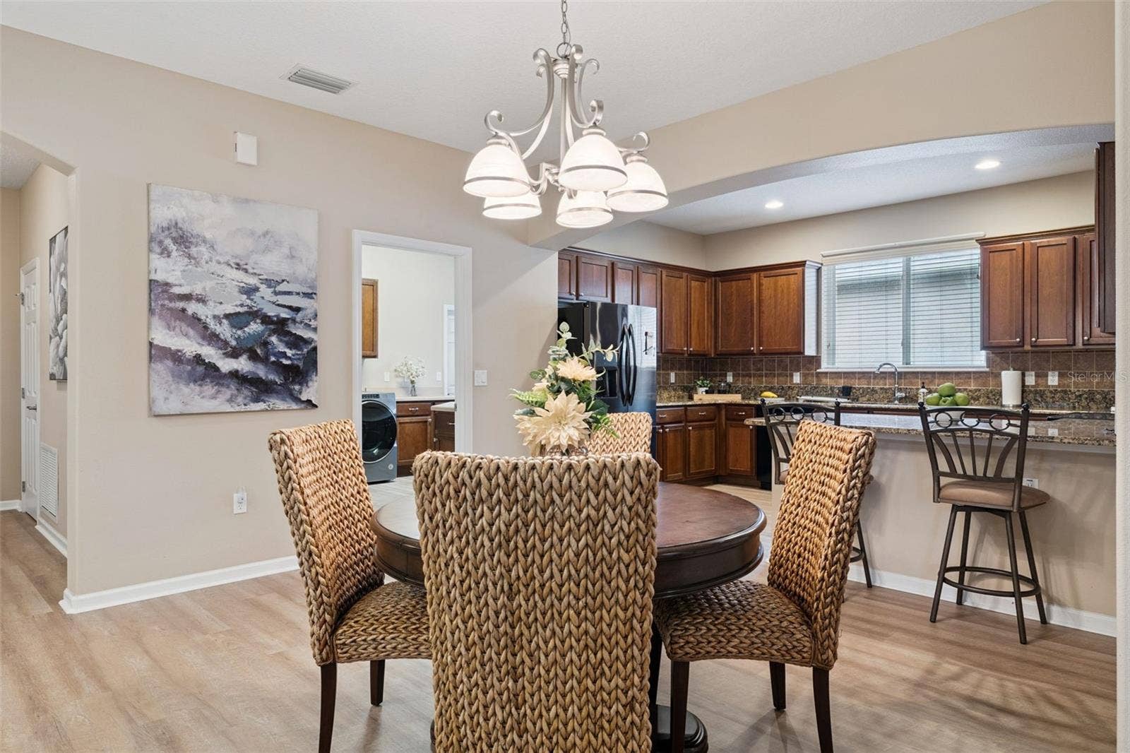 202 DRUMMOND LANE, Deland, FL 32724 View of the Dining & Kitchen areas