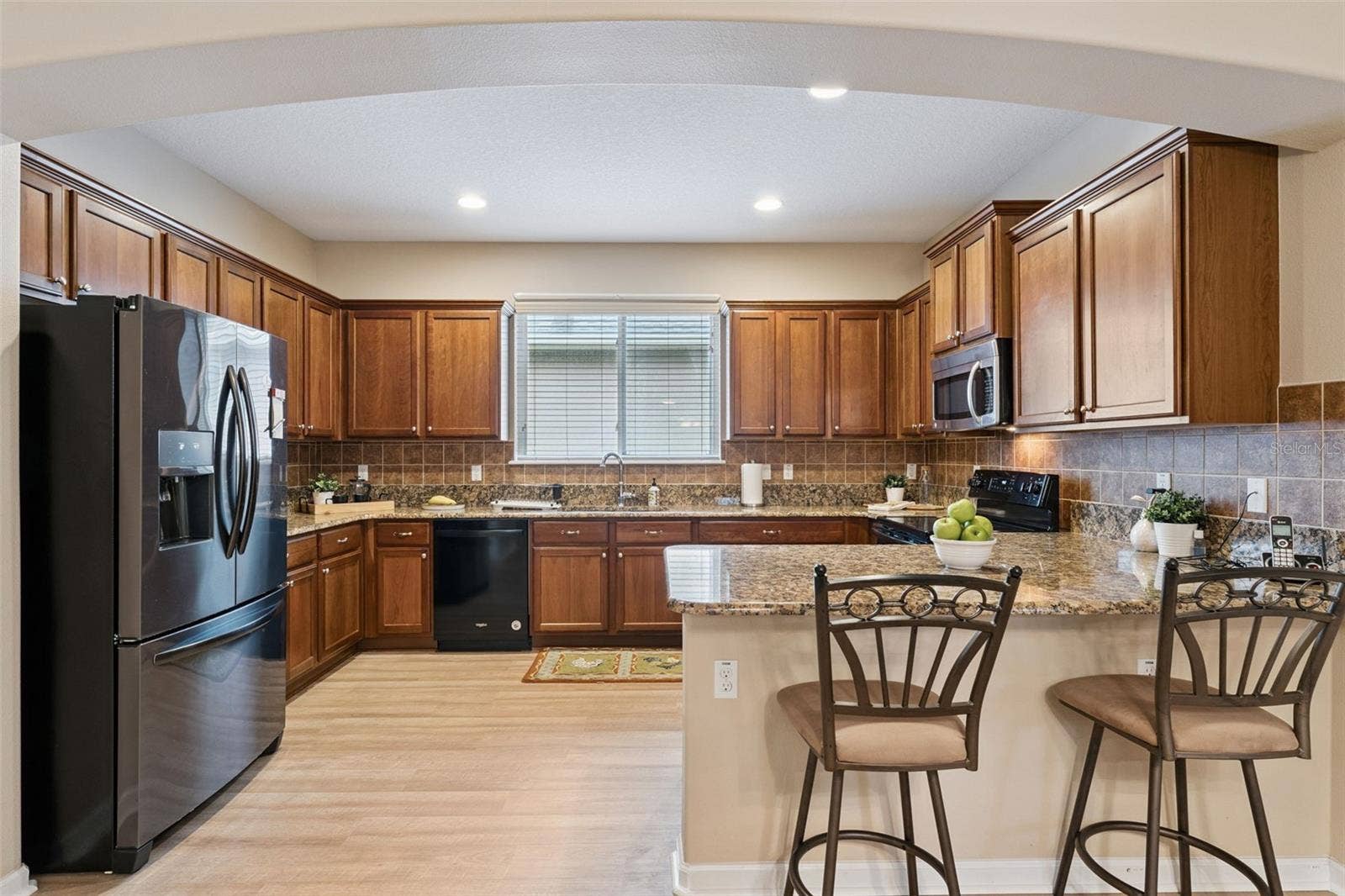 202 DRUMMOND LANE, Deland, FL 32724 Kitchen w/ luxury vinyl flooring