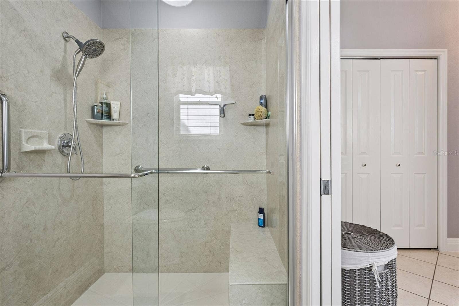 842 LUCKY LANE, The Villages, FL 32162 Primary suite shower