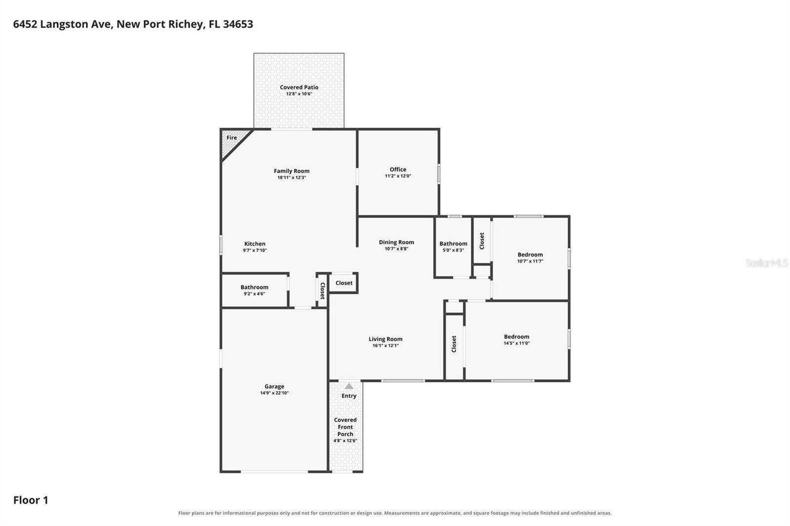 6452 LANGSTON AVENUE, New Port Richey, FL 34653 6452 LANGSTON AVENUE, New Port Richey, FL 34653