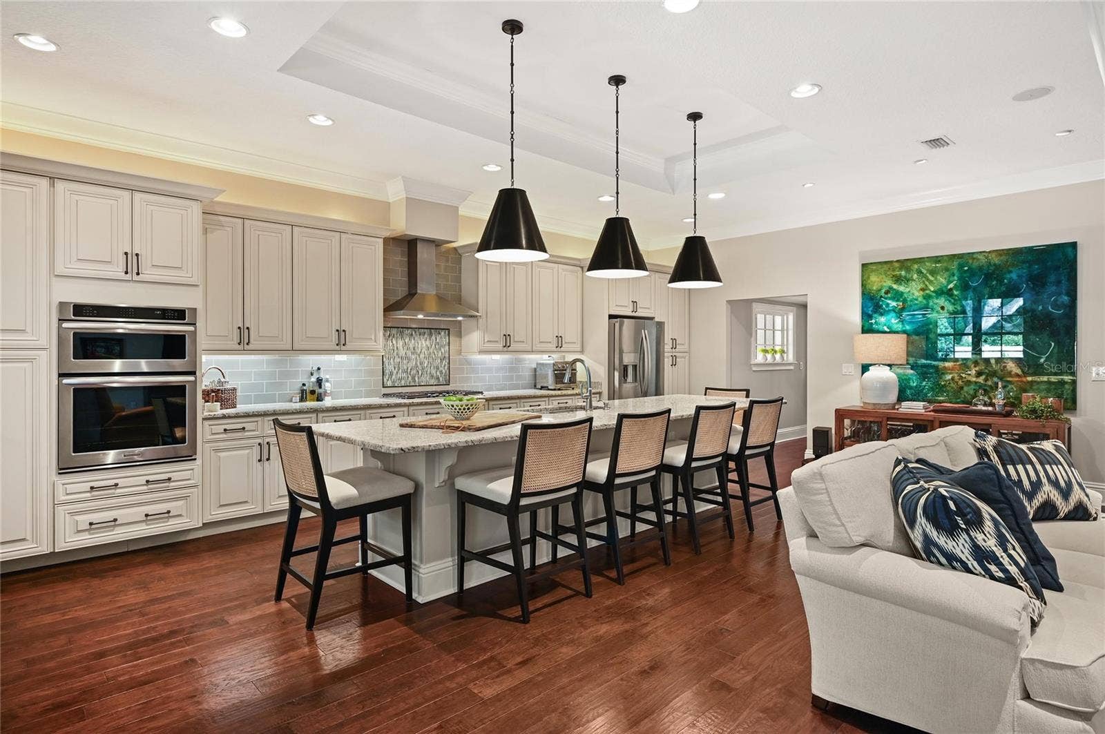 1951 WINTER PARK ROAD, Winter Park, FL 32789 The stainless steel KitchenAid appliance package includes a gas cooktop and hood.