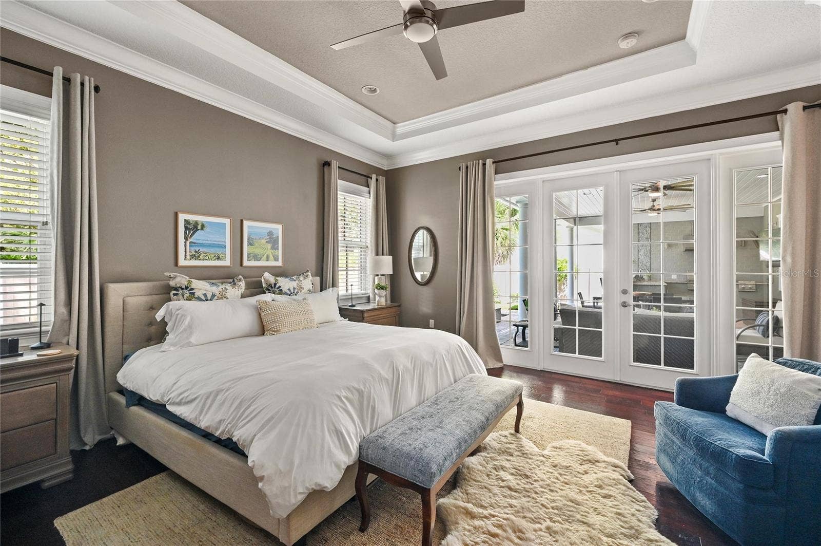 1951 WINTER PARK ROAD, Winter Park, FL 32789 Large french doors and windows create a delightful space.