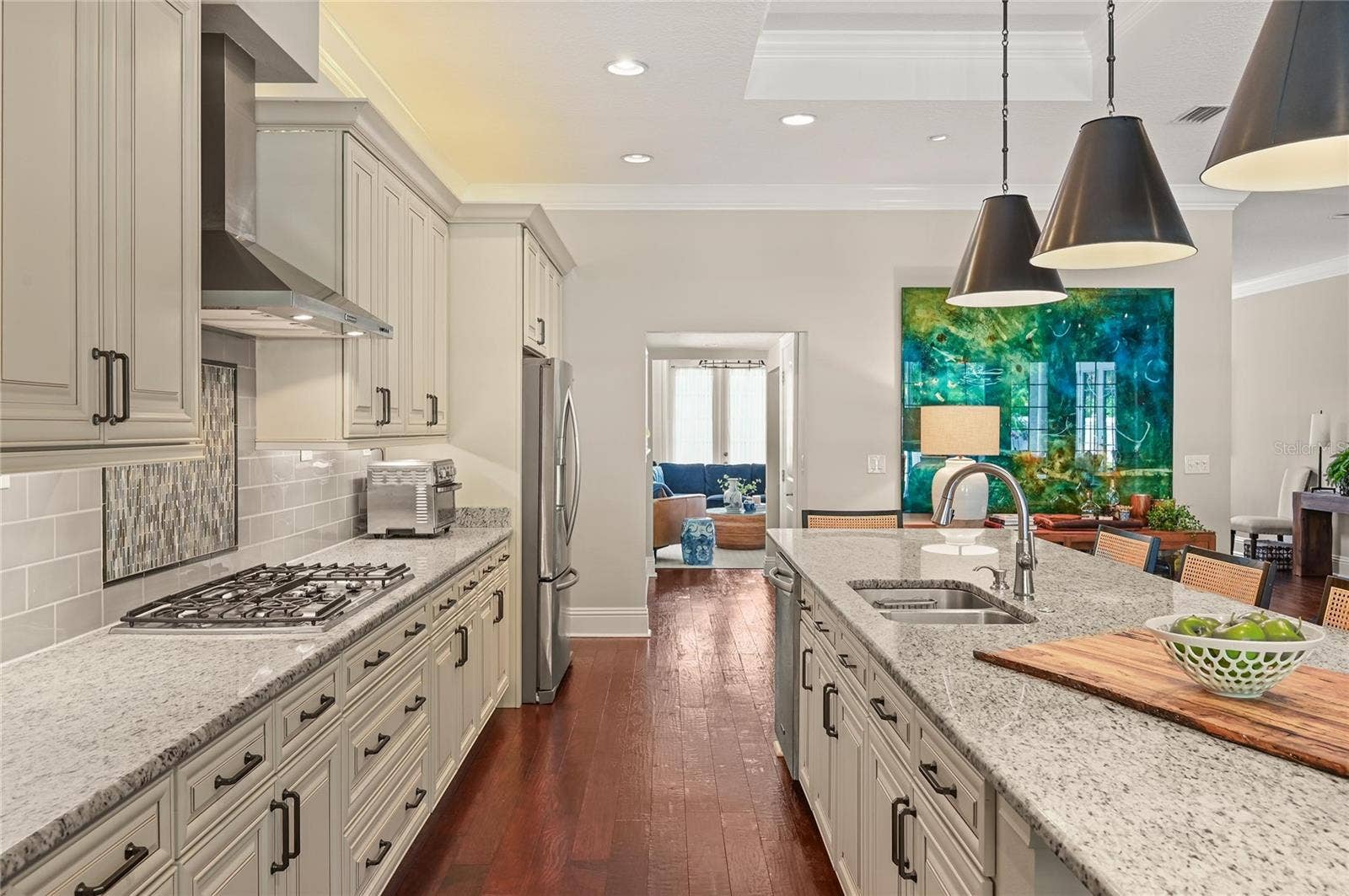 1951 WINTER PARK ROAD, Winter Park, FL 32789 Hardwood is continuous, making the space live large.