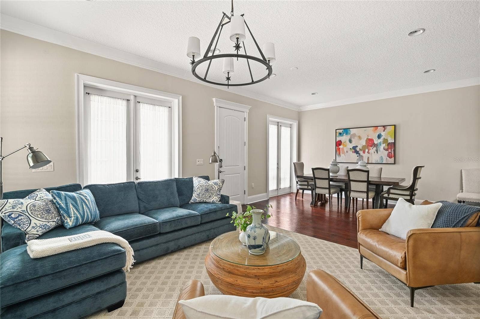 1951 WINTER PARK ROAD, Winter Park, FL 32789 The layout provides ample space for a large dining table.