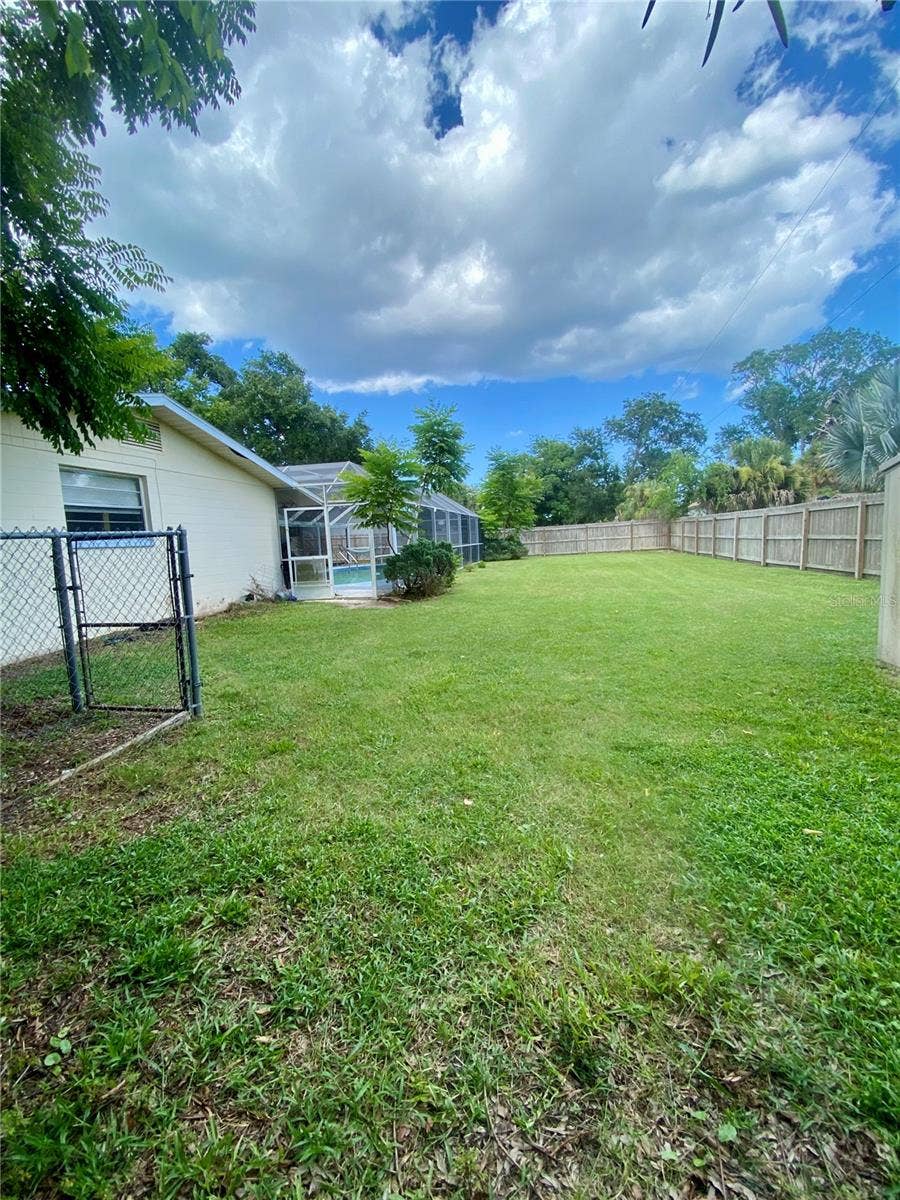 825 CAREY DRIVE, South Daytona, FL 32119 Backyard
