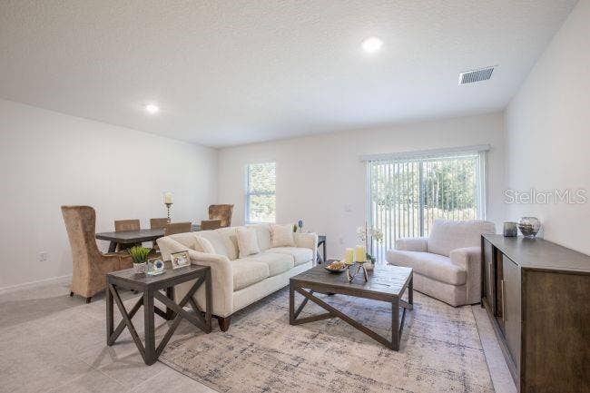 Model home - actual features may vary.