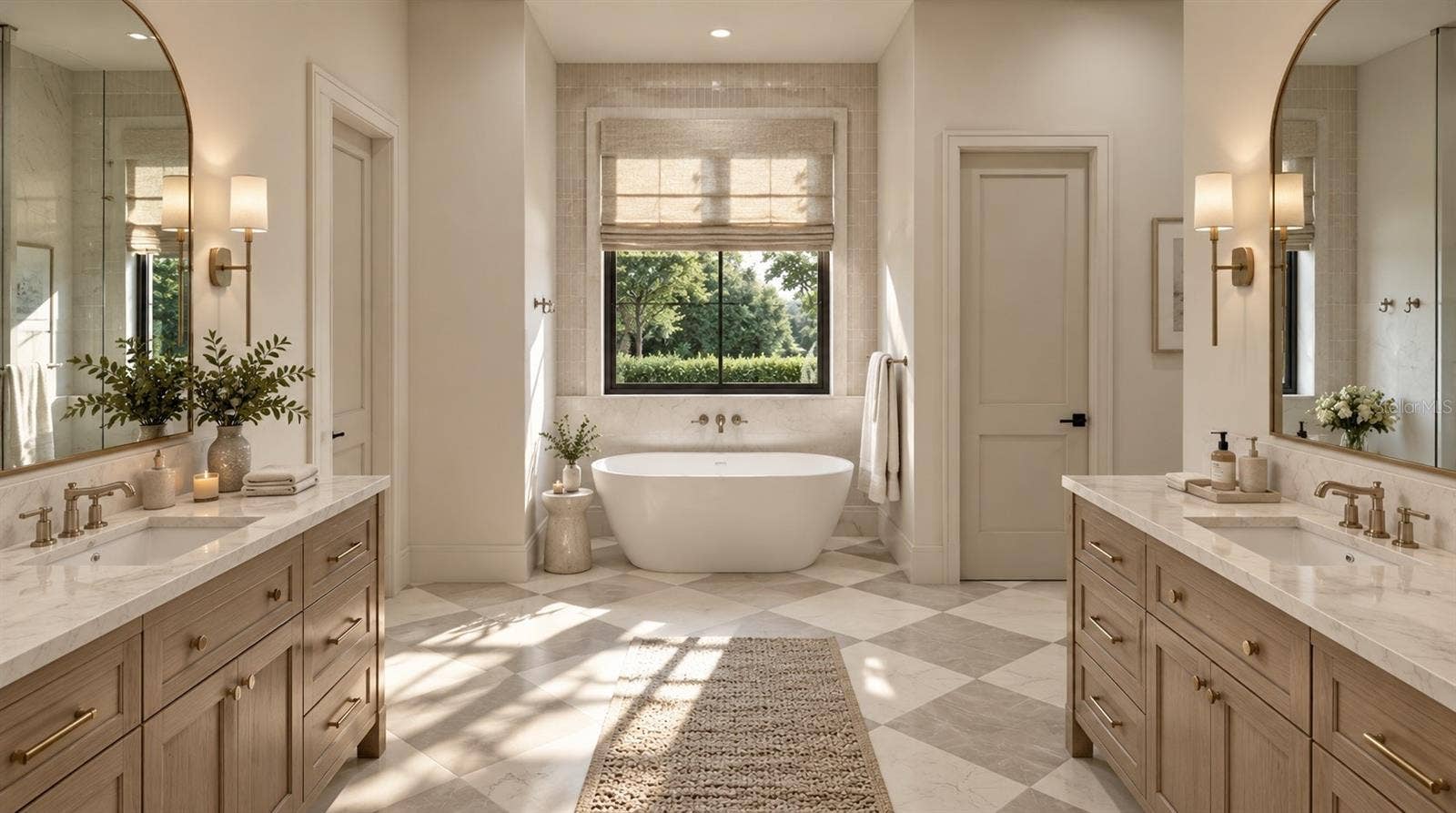 2119 HOWARD DRIVE, Winter Park, FL 32789 Howard Primary Bath Tub angle rendering- for inspiration