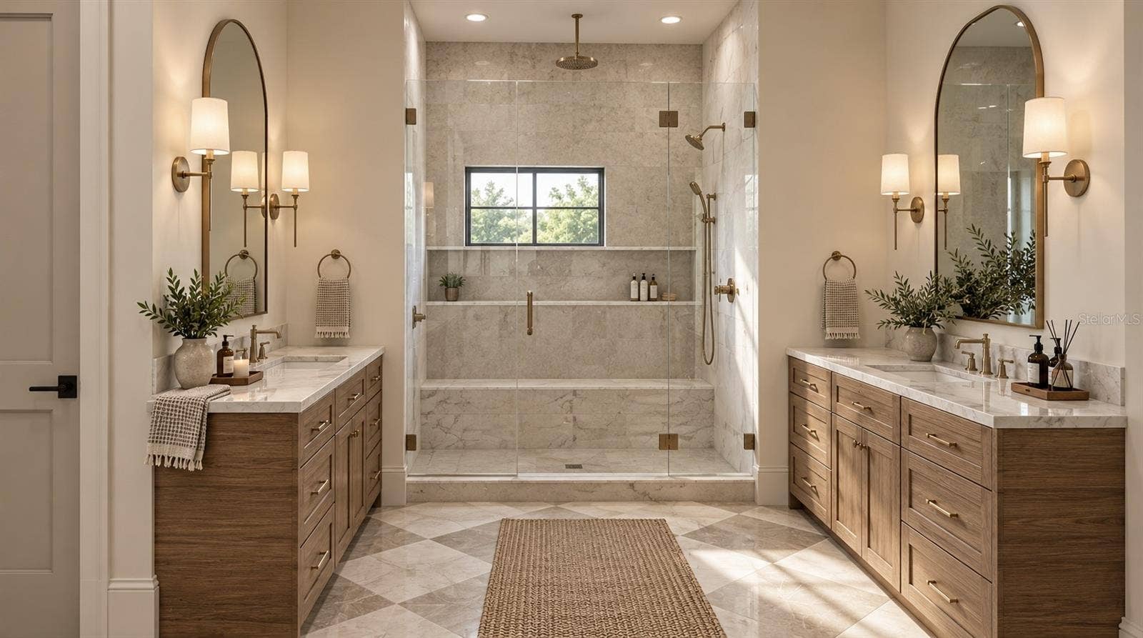 2119 HOWARD DRIVE, Winter Park, FL 32789 Howard Primary Shower angle rendering- for inspiration