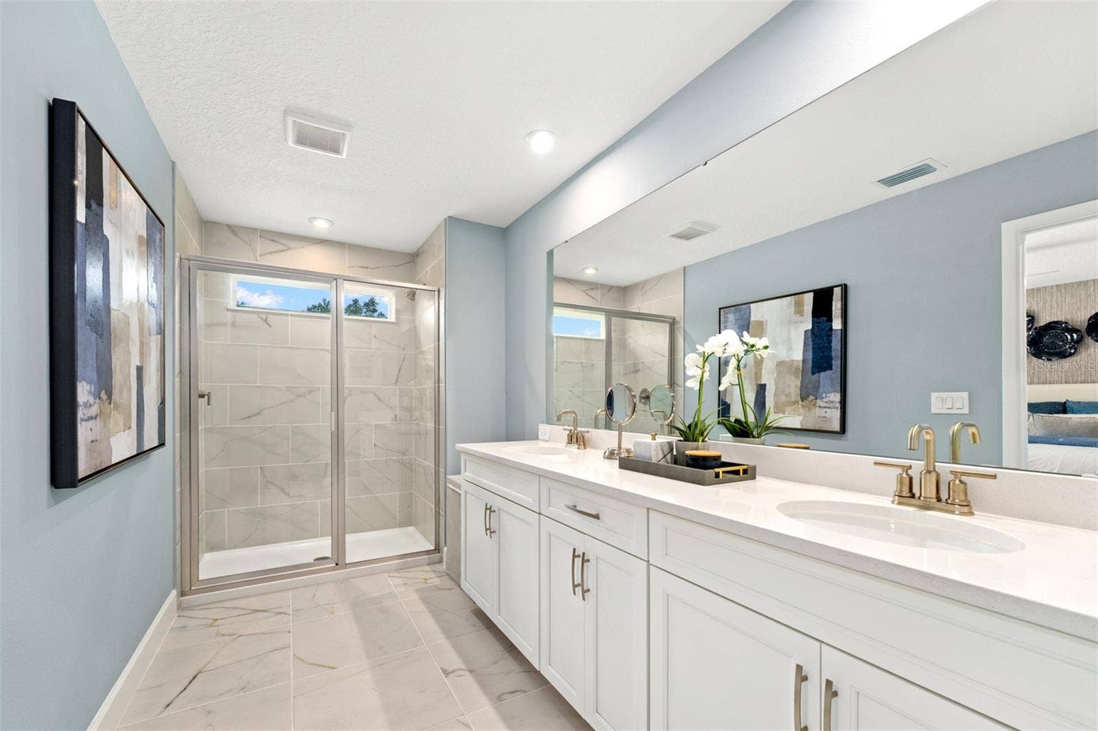 408 BANANA PEPPER WAY, Groveland, FL 34736 Rainwood Talquin Model Primary Bathroom