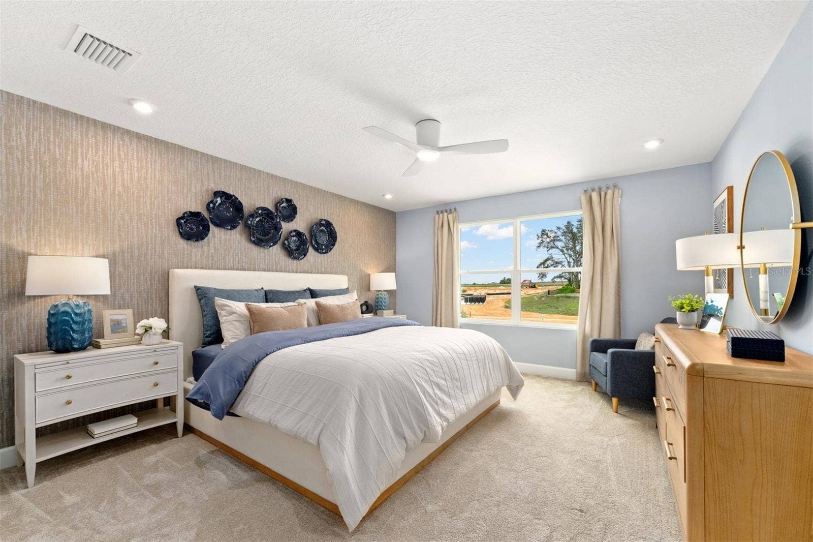 408 BANANA PEPPER WAY, Groveland, FL 34736 Rainwood Talquin Model Primary Bedroom