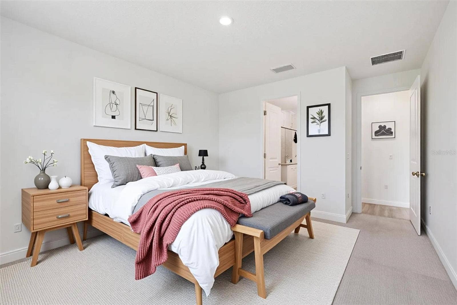 Primary bedroom on 1st floor