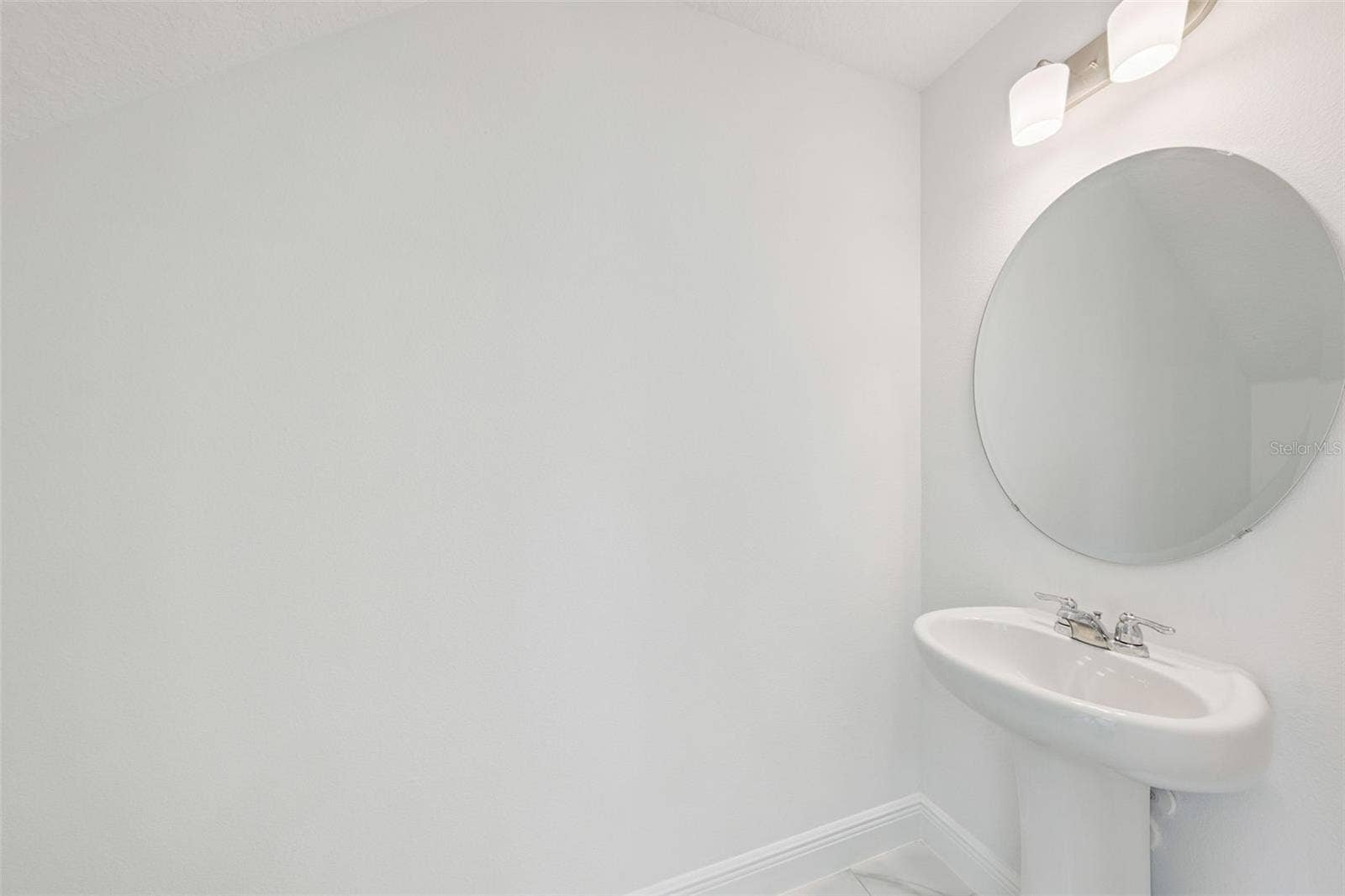 Half bathroom downstairs