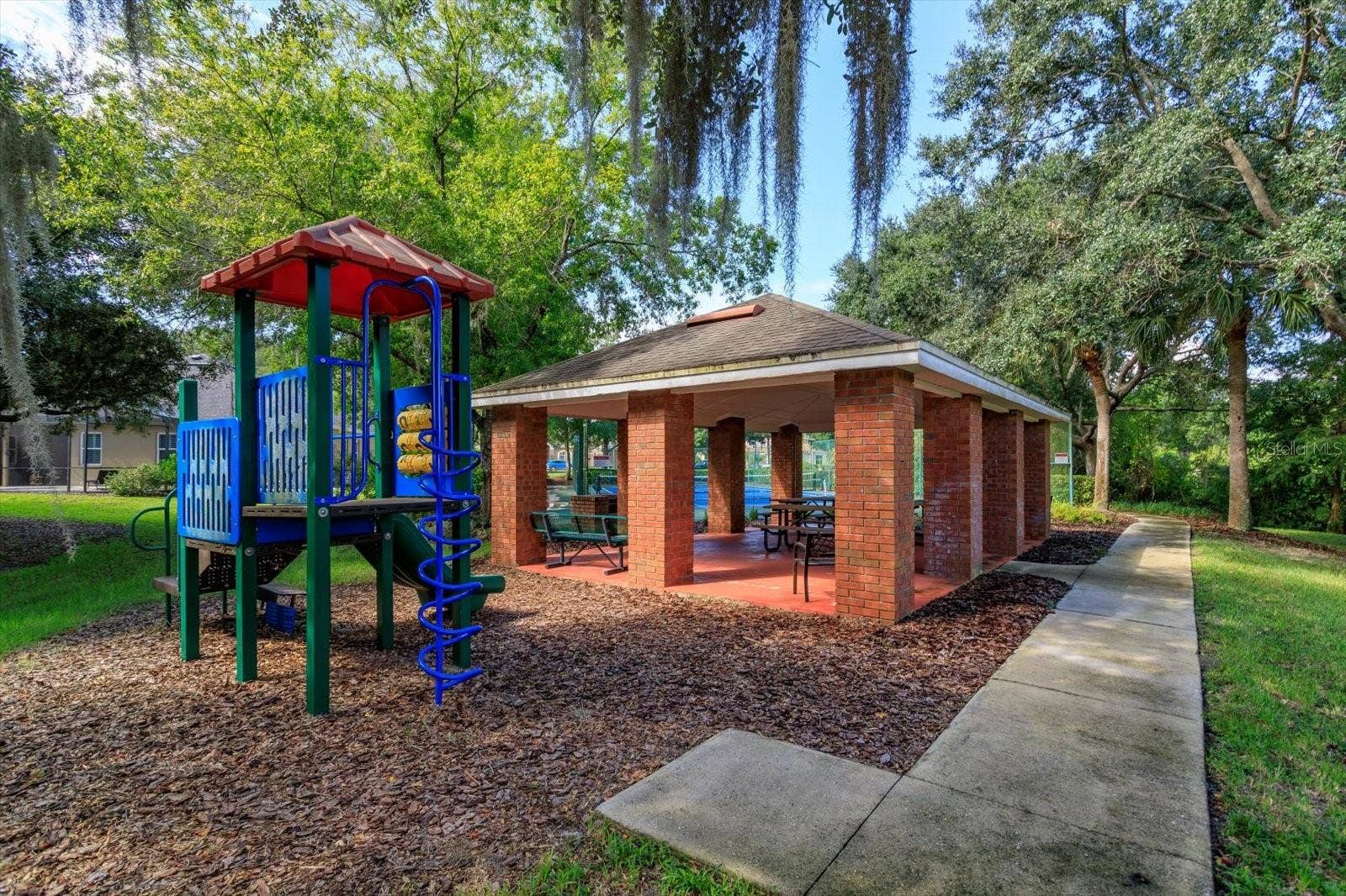 536 AVON GLADE PLACE, Sanford, FL 32771 Sylvan Lake Reserve community picnic pavilion and playground