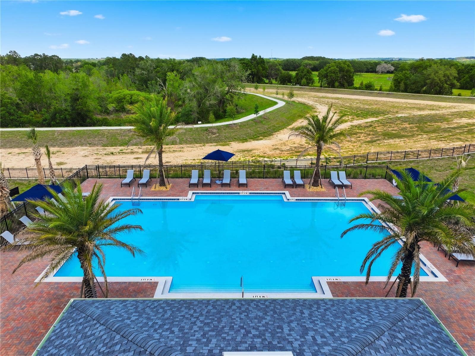 Rainwood Community Pool (Aerial View)
