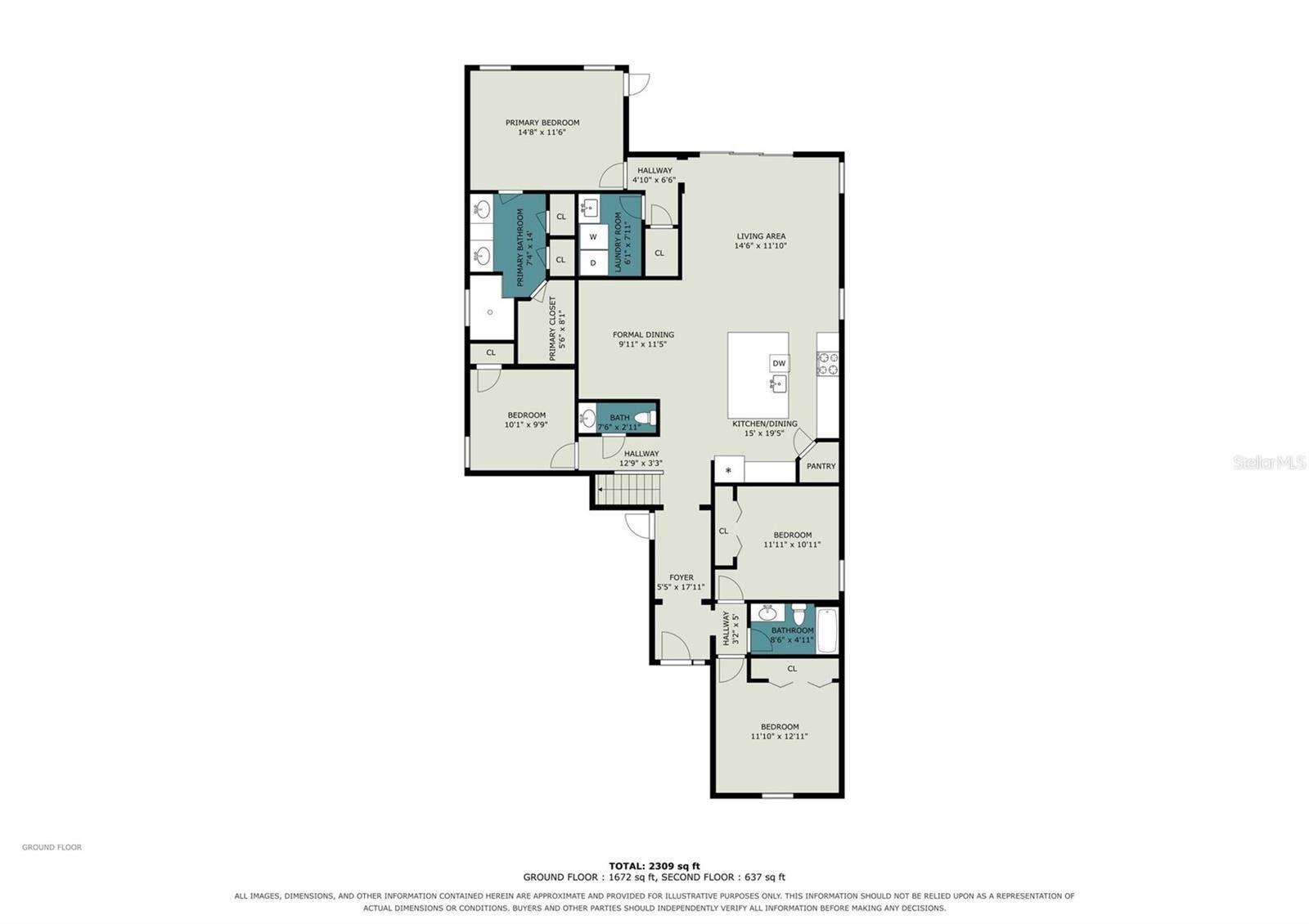 4484 LIONS GATE AVENUE, Clermont, FL 34711 Lower Level