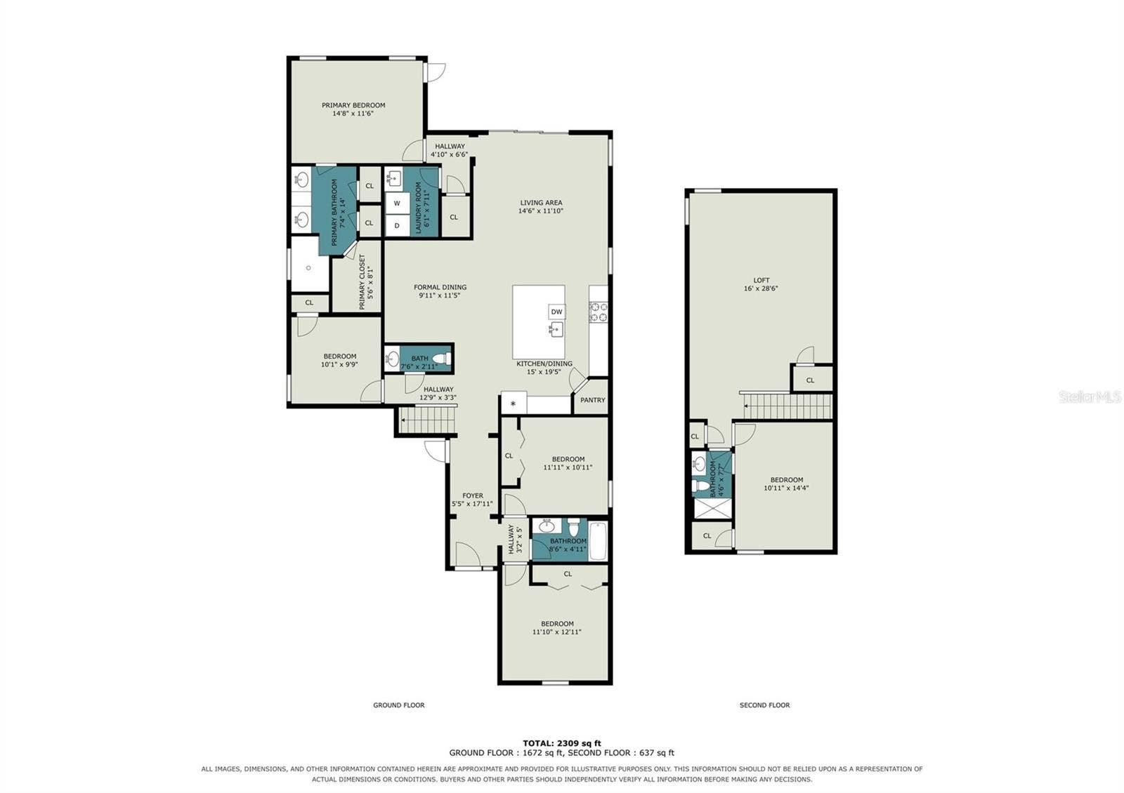 4484 LIONS GATE AVENUE, Clermont, FL 34711 Floor Plan