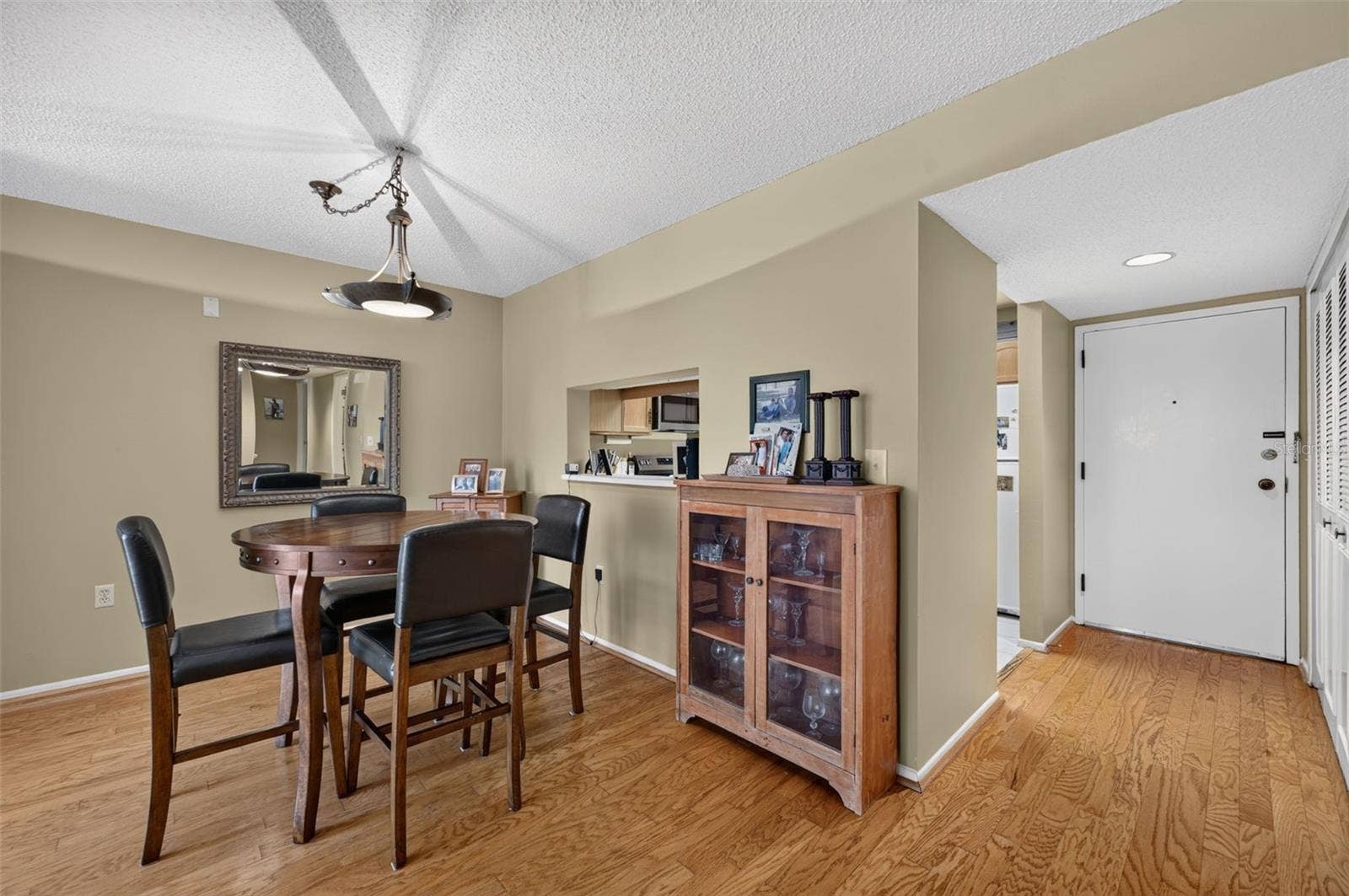250 CAROLINA AVENUE, #202, Winter Park, FL 32789 Dining Area off Living Room and Kitchen