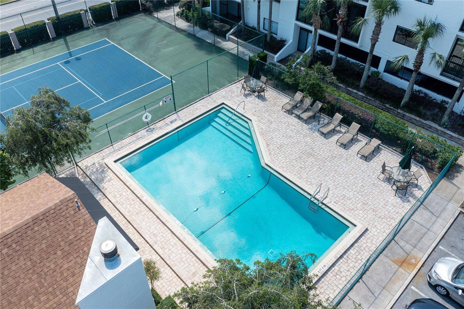 250 CAROLINA AVENUE, #202, Winter Park, FL 32789 Tennis Court and Pool