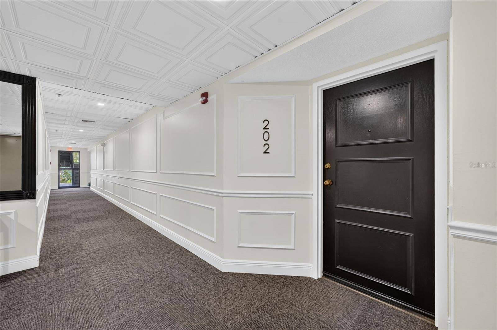 250 CAROLINA AVENUE, #202, Winter Park, FL 32789 Hallway and Entryway to Unit #202