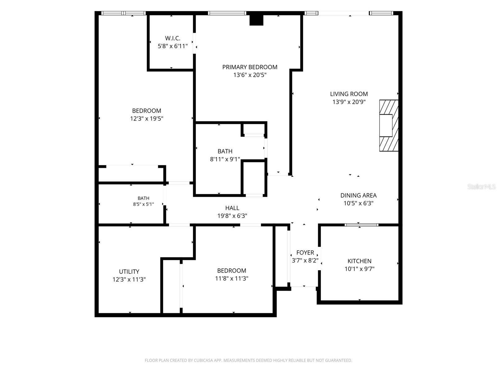 250 CAROLINA AVENUE, #202, Winter Park, FL 32789 Floor Plan
