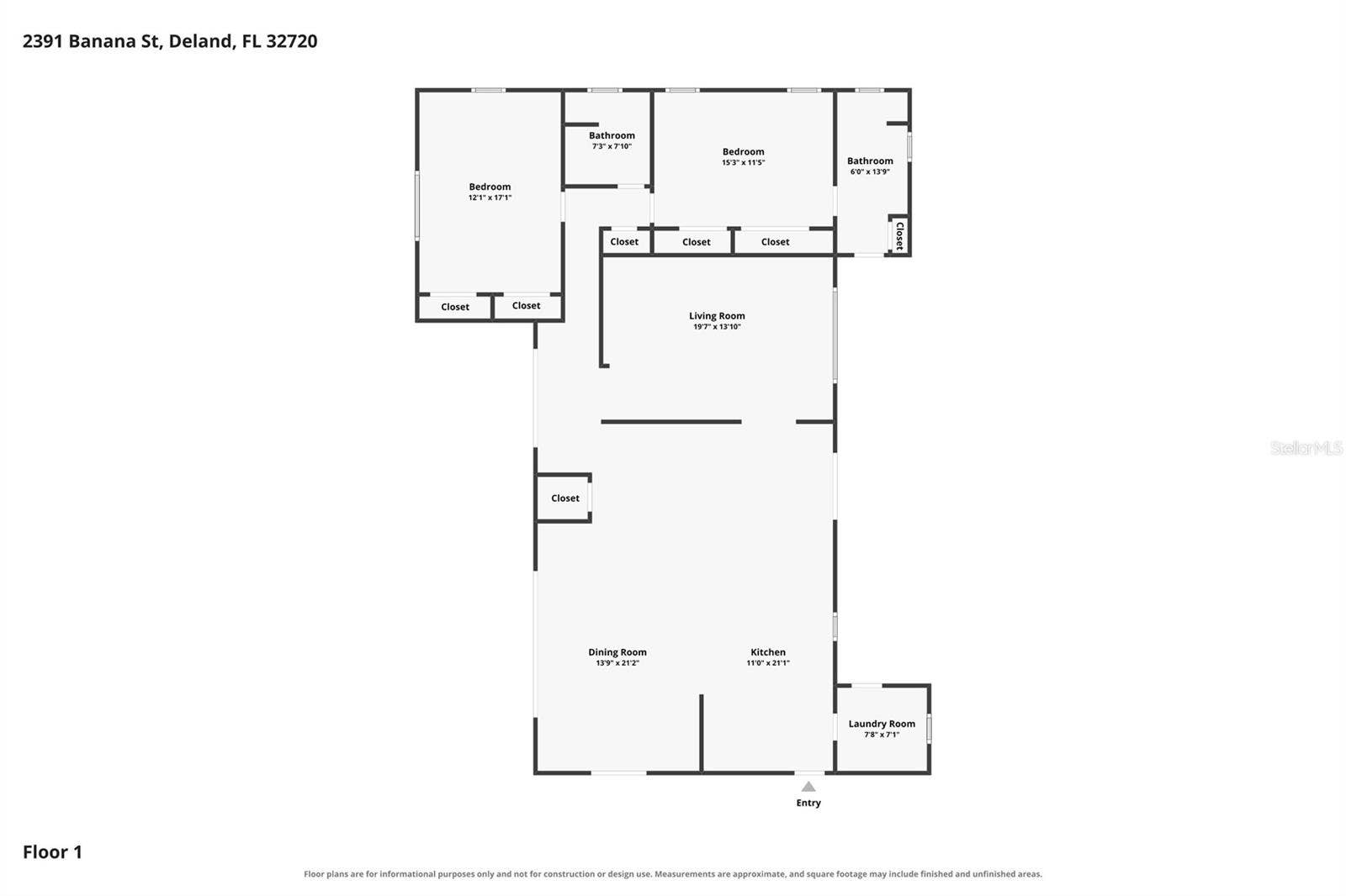 2391 BANANA STREET, Deland, FL 32720 2391 BANANA STREET, Deland, FL 32720