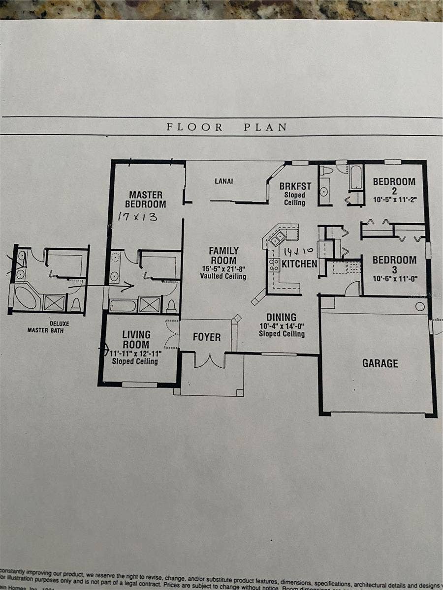 3828 BROOKMYRA DRIVE, Orlando, FL 32837 Tub in Primary has been removed, but plumbing still exists