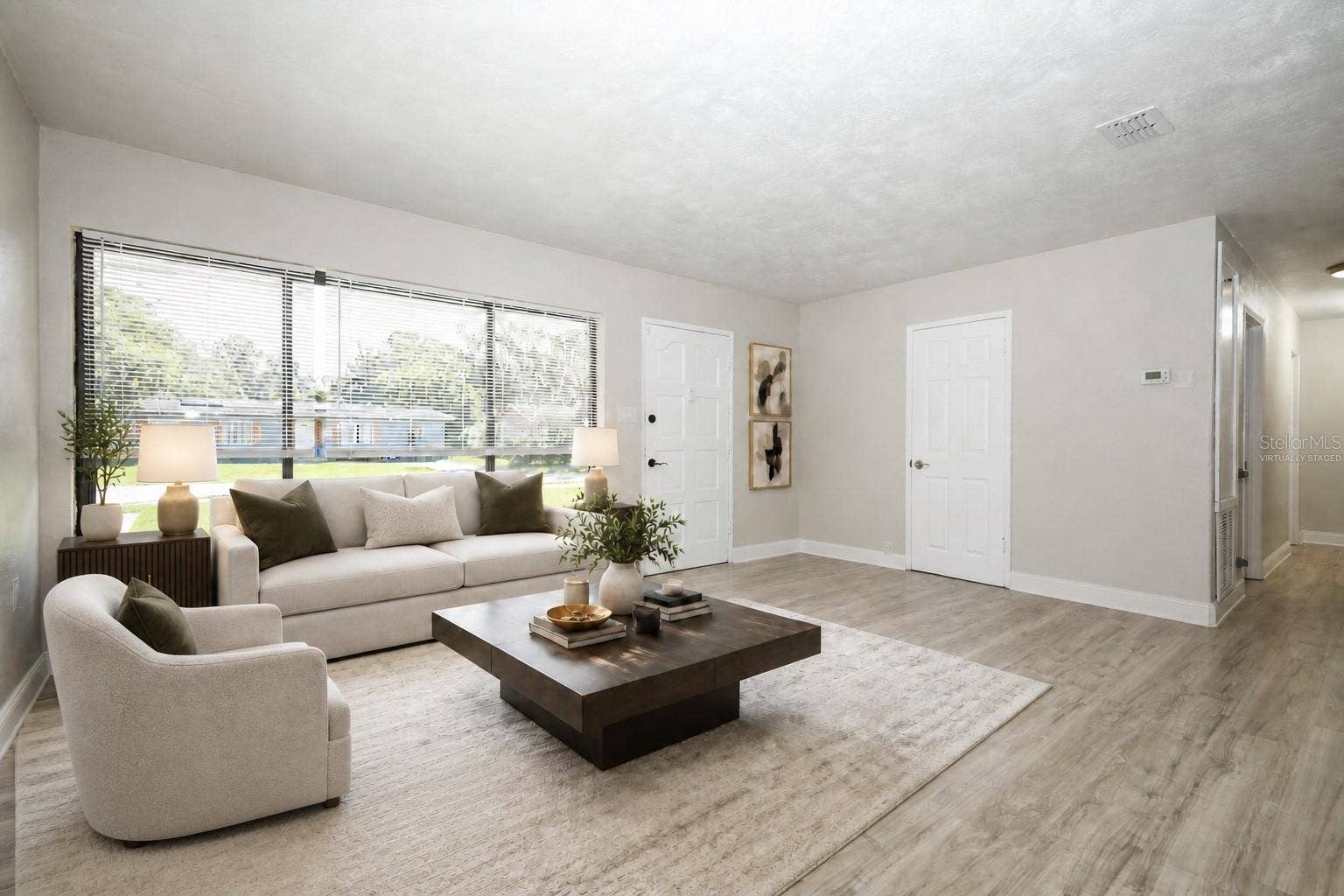 506 S ELSASSER STREET, Deland, FL 32720 Virtually Staged-Living Room