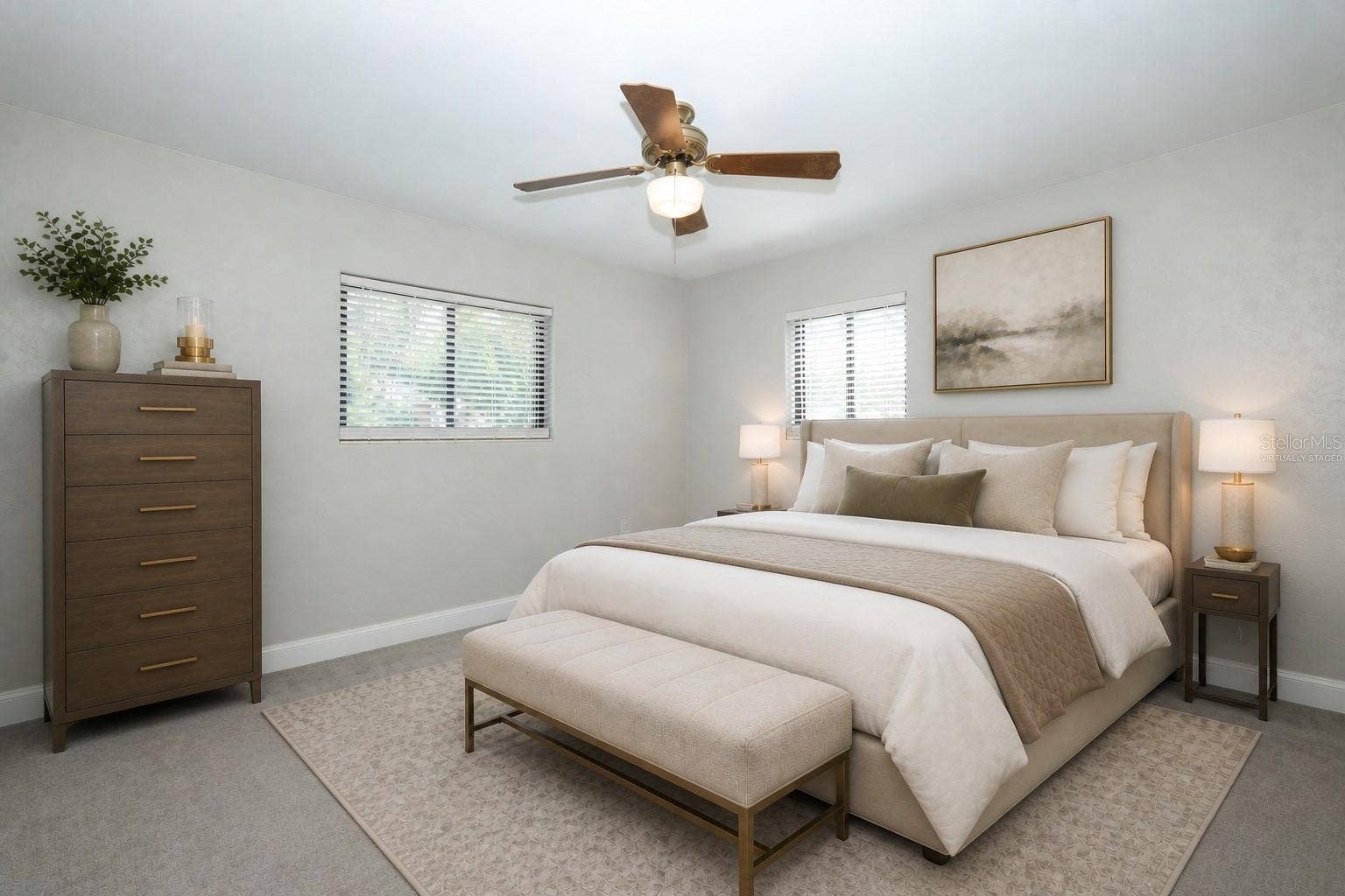 506 S ELSASSER STREET, Deland, FL 32720 Virtually Staged-Primary Bedroom