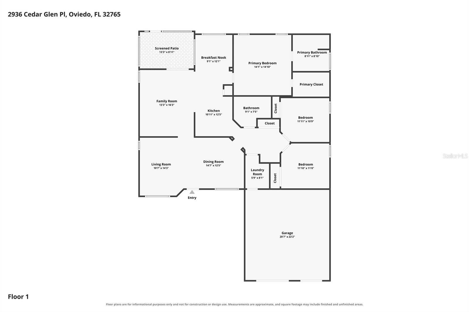 2936 CEDAR GLEN PLACE, Oviedo, FL 32765 2936 CEDAR GLEN PLACE, Oviedo, FL 32765