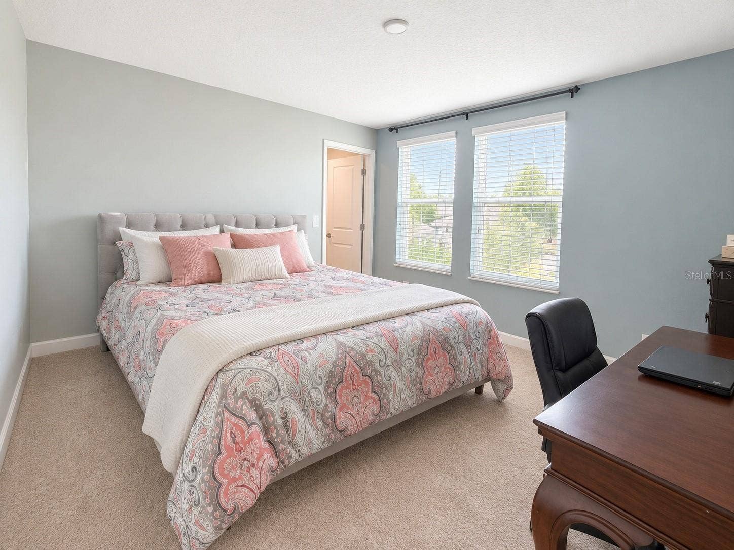 1516 BUNKER DRIVE, Davenport, FL 33896 Comfortable fourth bedroom with excellent natural light and closet storage.