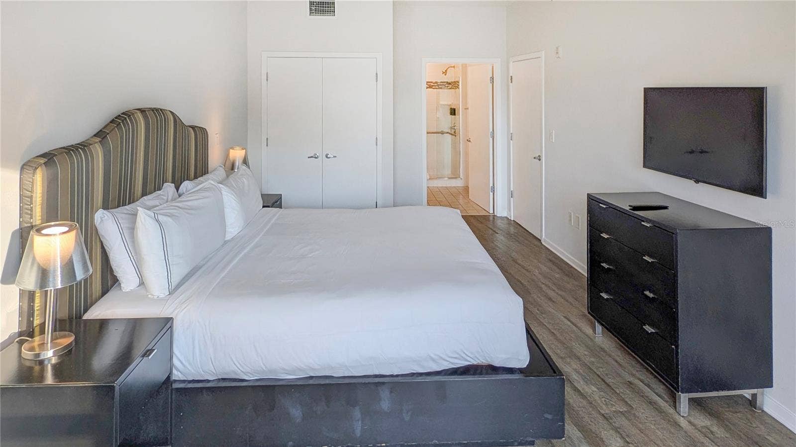 225 CELEBRATION PLACE, #212, Kissimmee, FL 34747 Master Bedroom overlooking Conservation Area! View #2