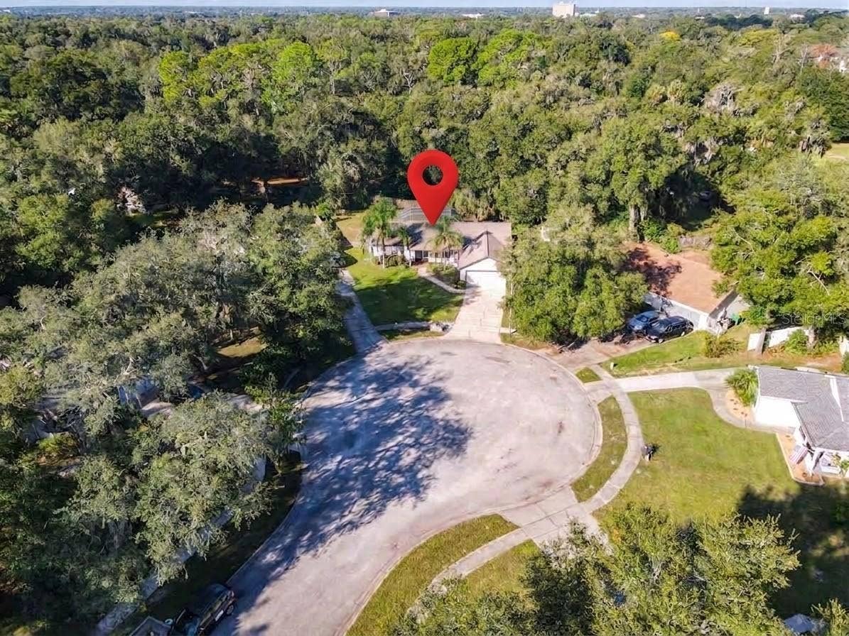 1056 SHADY HOLLOW DRIVE, Deland, FL 32724 cul-de-sac