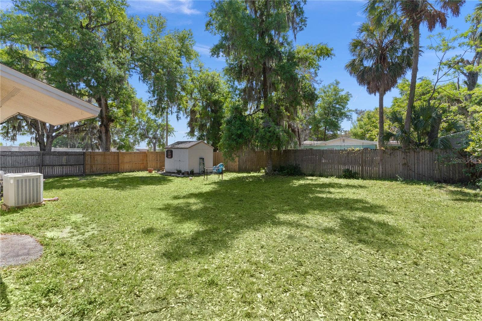 1124 N GRANT AVENUE, Mount Dora, FL 32757 large back yard