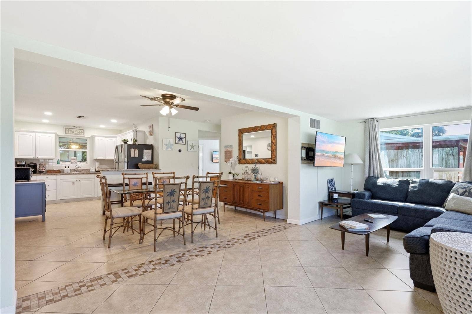 159 LAURIE DRIVE, Ormond Beach, FL 32176 Great room. Open Floor Plan, Kitchen, dining, and living