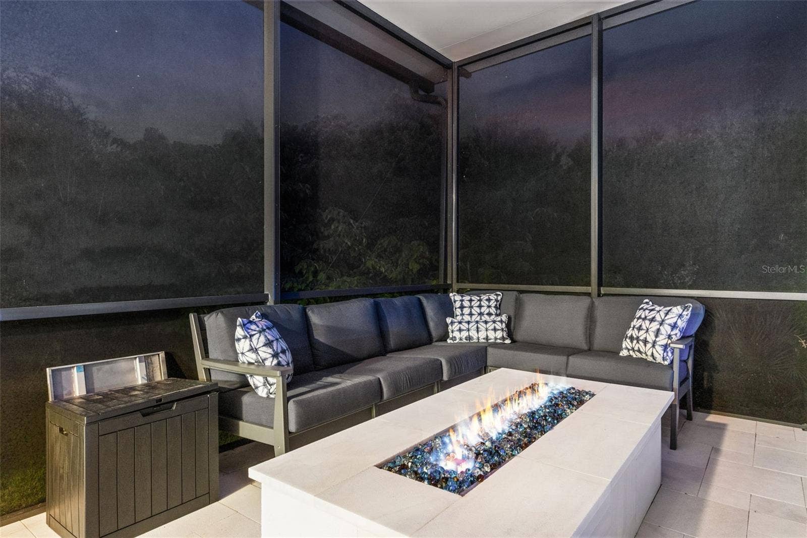 Gas fireplace