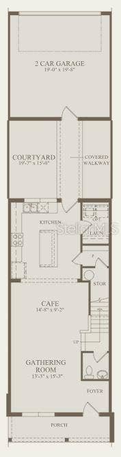6379 ARGENT WOOD DRIVE, Winter Garden, FL 34787 Floor Plan - Floor One