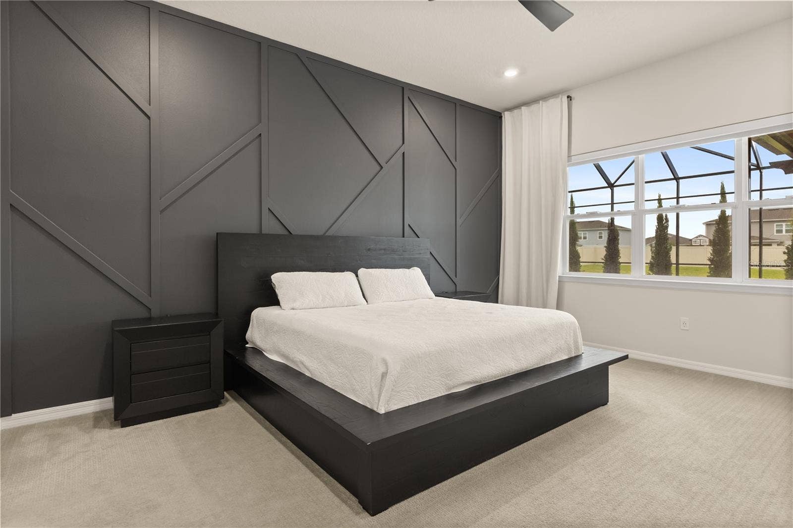 Oversized master suite