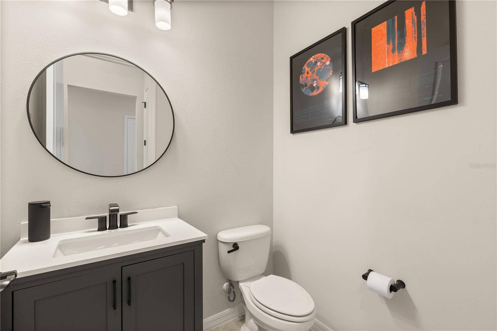 Half bath for guests