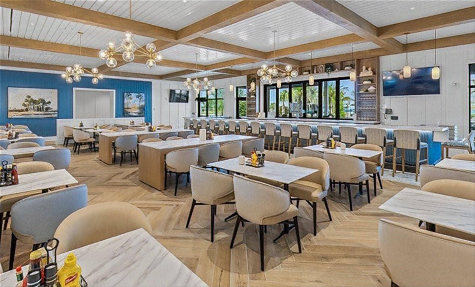 9177 SPLASHING DRIVE, Melbourne, FL 32940 Dining Room with Full Service Bar
