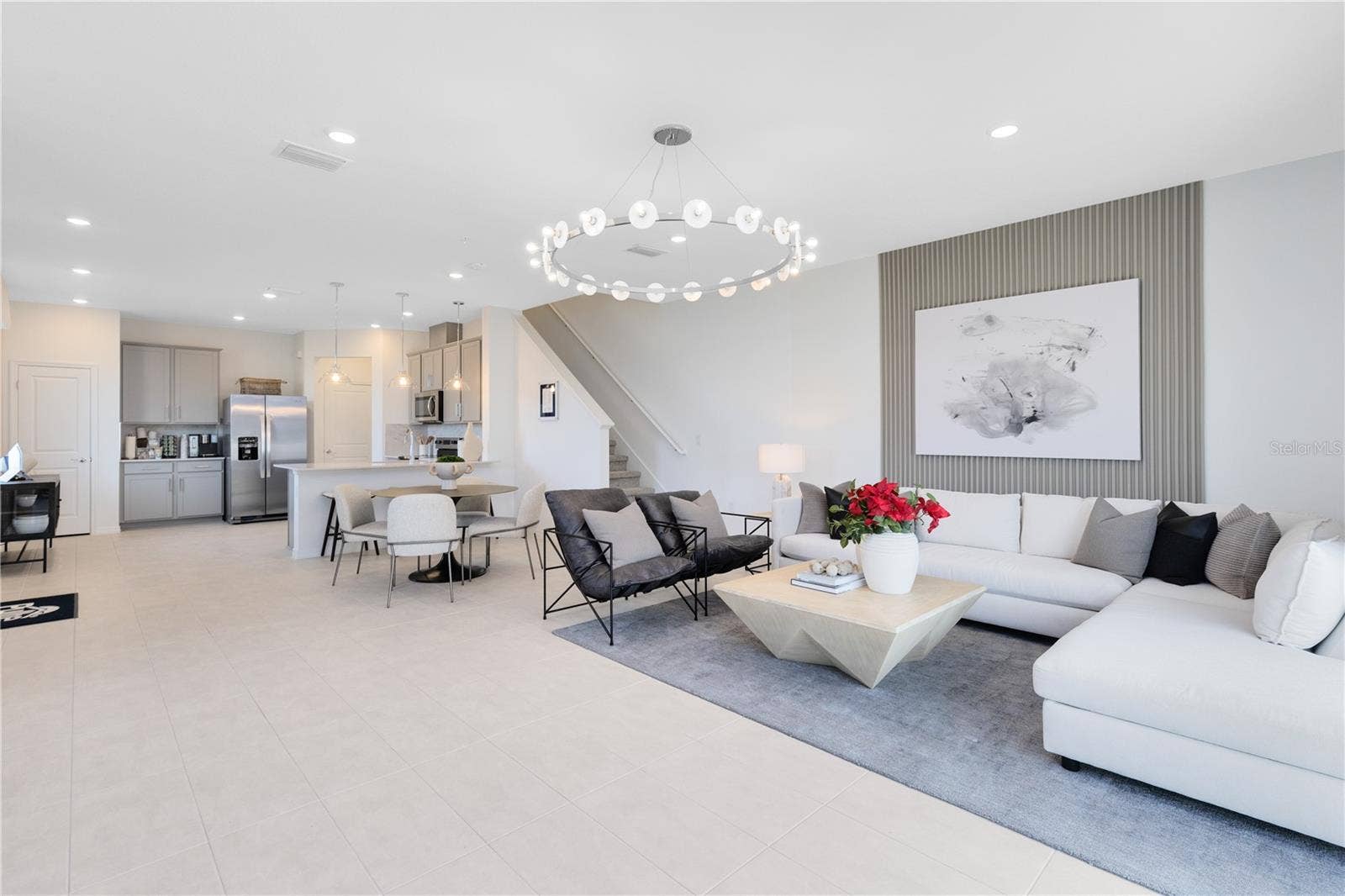 Model Home Design Only. Pictures and furnishings are for illustrative purposes only. Elevations, colors and options may vary. Furniture is for model home staging only.