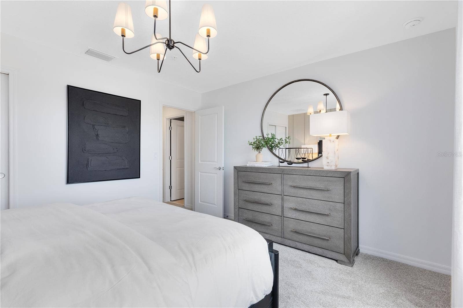 Model Home Design Only. Pictures and furnishings are for illustrative purposes only. Elevations, colors and options may vary. Furniture is for model home staging only.